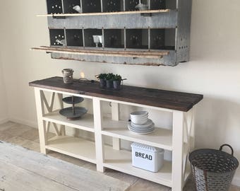 Rustic Console table ***local pick up only***