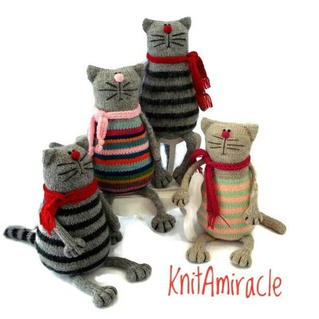 Knitting and Crochet Patterns for Toys and Dolls by KnitAmiracle