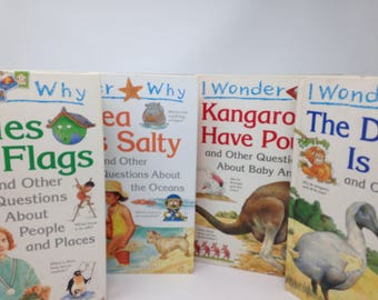 I Wonder Why - lot of 4 books
