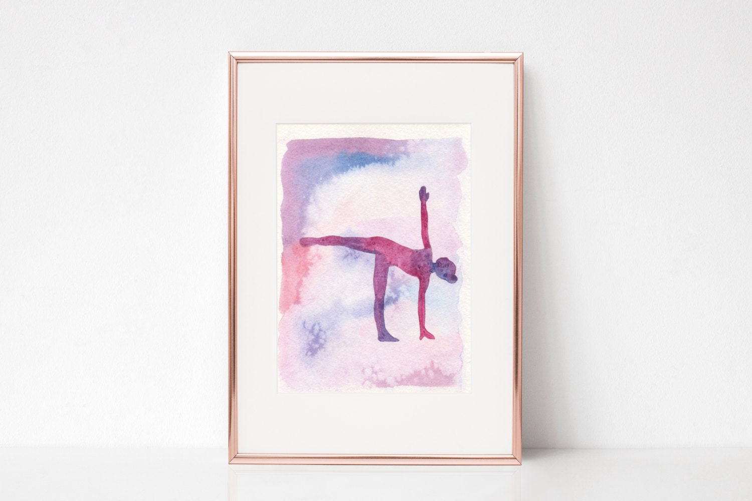 Yoga Print Pose Wall Art Artwork Yoga Print Pose Wall Art Artwork
