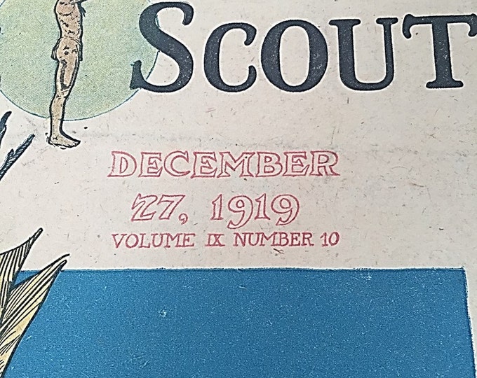 Gee | How It Has Growed | Lone Scout Magazine | The Real Boys Magazine December 27 1919 | Perry Emerson Thompson Teen