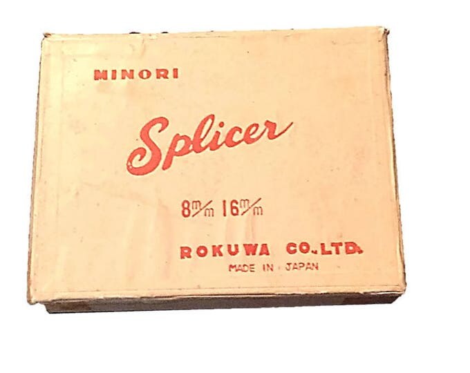 Vintage Minori Movie Splicer 8mm and 16mm | Rokuwa Co. Made in Japan