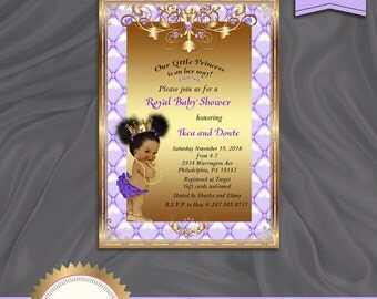 Princess baby shower invitations | Etsy