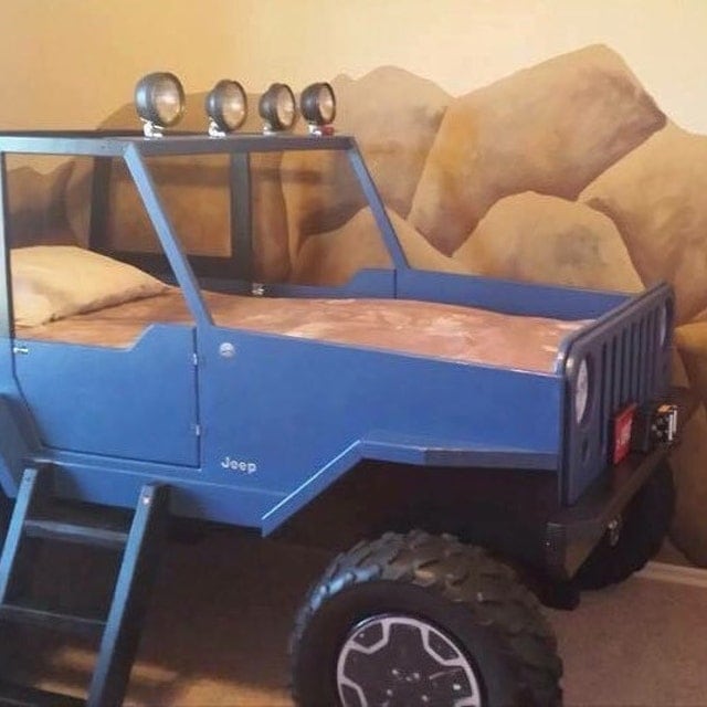 Jeep Bed Plans DIY Bed by JeepBed on Etsy