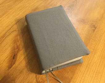 Gray - NWT Bible Cover with Pockets - Standard Size - JW Gifts