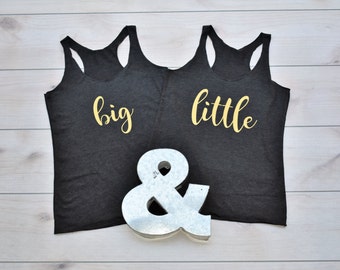 Big Little Shirt, Big Little Sorority Shirt, Big Little Shirts, Big Little Tanks, Sorority Shirts, Big Little Tank Top, Sorority Tank Top
