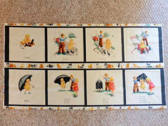 Dick And Jane Quilt Fabric 12