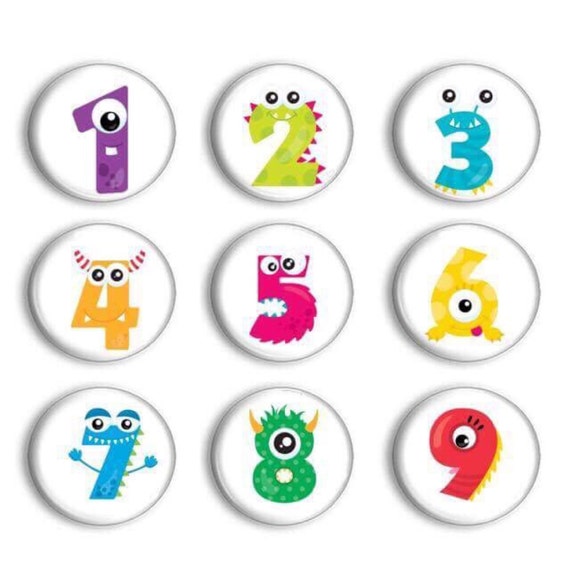 Number Practice Preschool Learning Party Favors Number