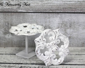 ANY COLOR Cast Iron drapery tie back // curtain tie back // iron drapery tieback // drapery pullback // curtain pull back // white tie back