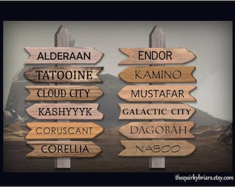 Printable Wooden Arrow Signs / Rustic Star Decor / Wars Birthday Props / Wedding Photo Props / Party Decors / PDF Digital / Instant Download
