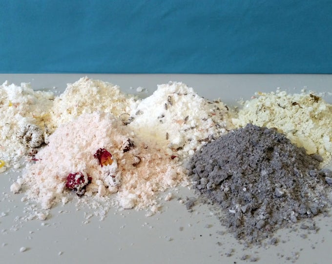 Rejuvinate Milk Bath with Kelp and Passionflowers (Bergamot, Bonika, Ylang Ylang and Patchouli)