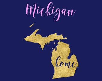 Download Michigan svg file | Etsy