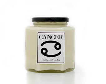 candle sign star marshmallow scented horoscope sweet cancer gift scorpio