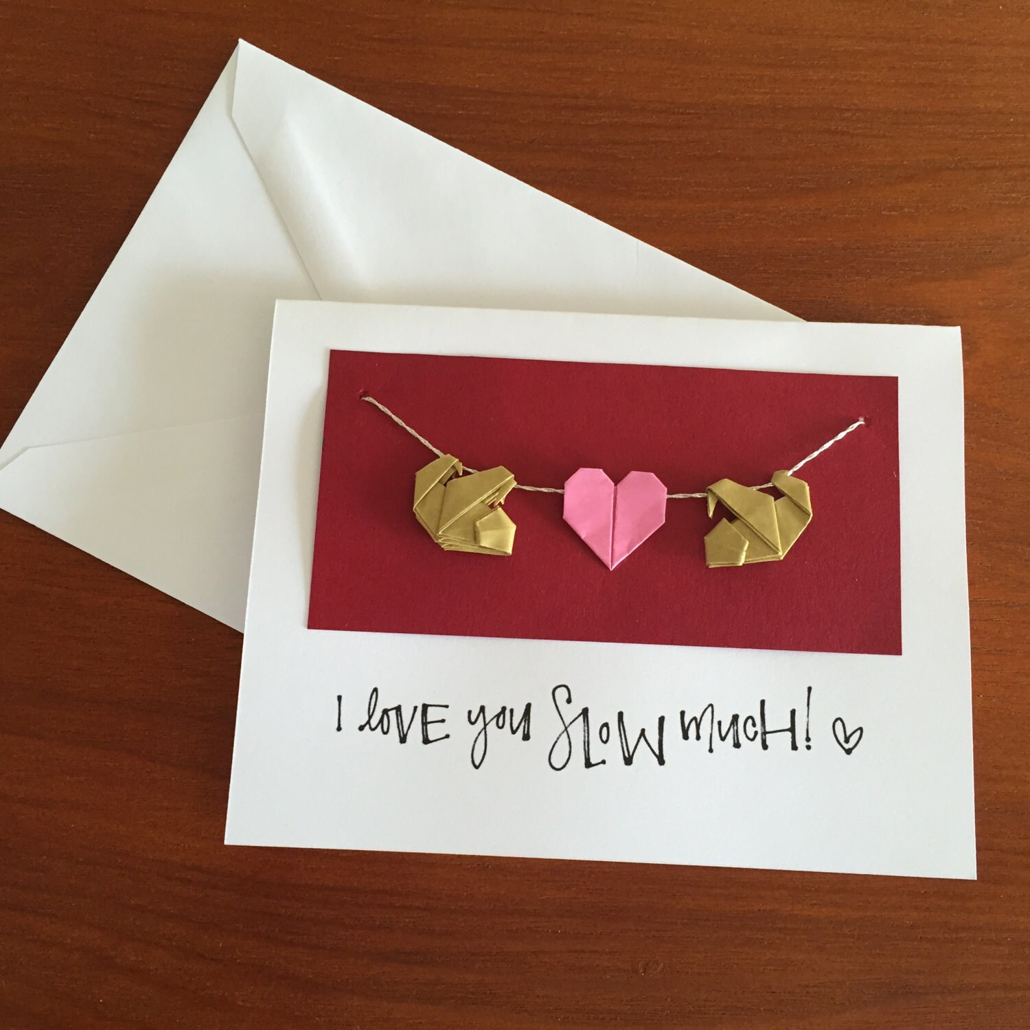 Lovely 60 Love Card Origami