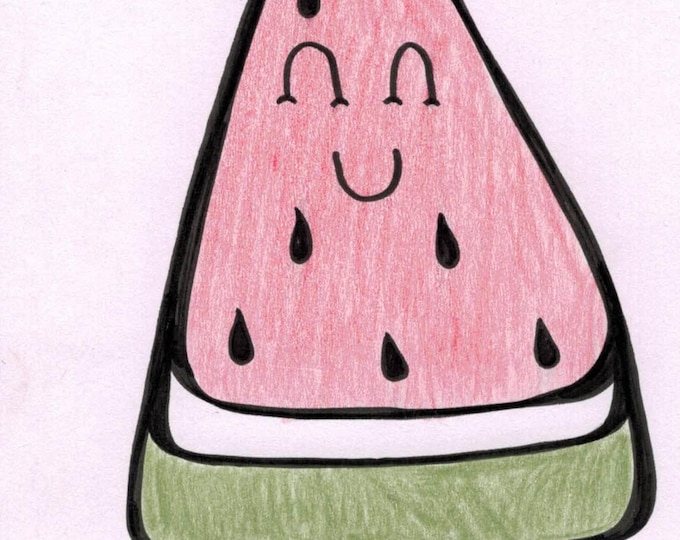 Watermelon Slice Cartoon