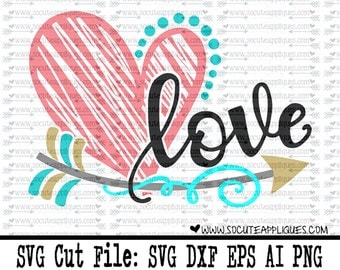 Valentine SVG, Love cupid arrow svg, wedding decor svg, valentine cut file, heart svg, cupid svg, socuteappliques, Wedding svg, arrow svg