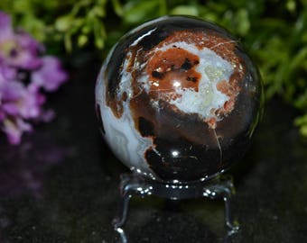 Multicolor Agate Sphere 54 MM, Agate Sphere