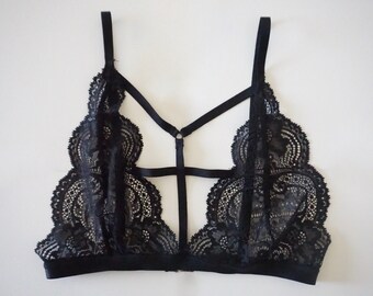 Eyes Closed Strappy Bralette