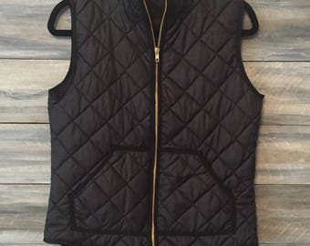 Monogram Vest, Quilted Vest, Puffy Vest, Vest *free shipping *