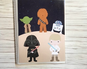 Star wars inspired sticker book Sticker storage sticker organizer sticker album for planner stickers and more