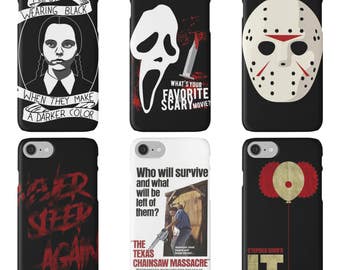 Horror Movies / Tough silicone phone case / iPhone 6, 6s, 6 Plus, 7, 7 plus