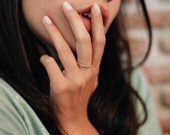 Cz black ring - thin pave ring - black silver ring - minimalist ring - black stacking ring - dainty black ring - black delicate ring