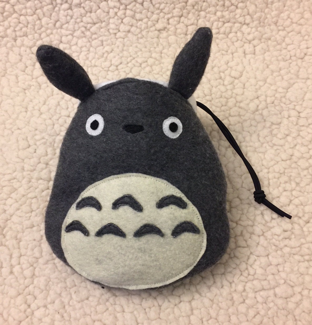 Totoro chalk bag rock climbing bag character drawstring bag