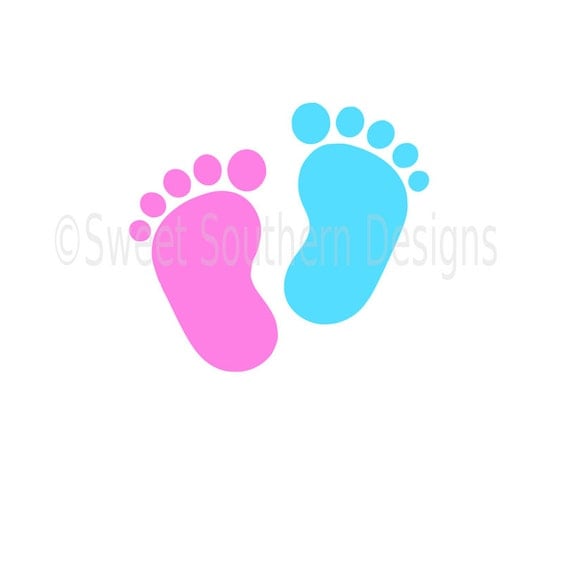Download Baby feet SVG instant download design for cricut or silhouette