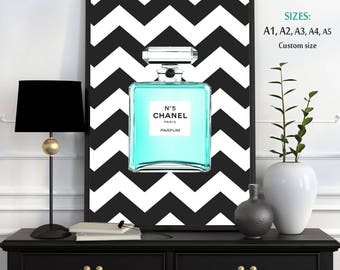 Kate Spade Wall Decor chanel wall decor | etsy Kate Spade Wall Decor chanel wall decor | etsy