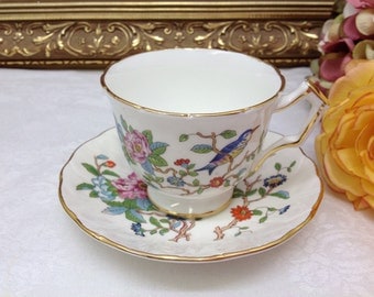 Aynsley teacup and saucer.
