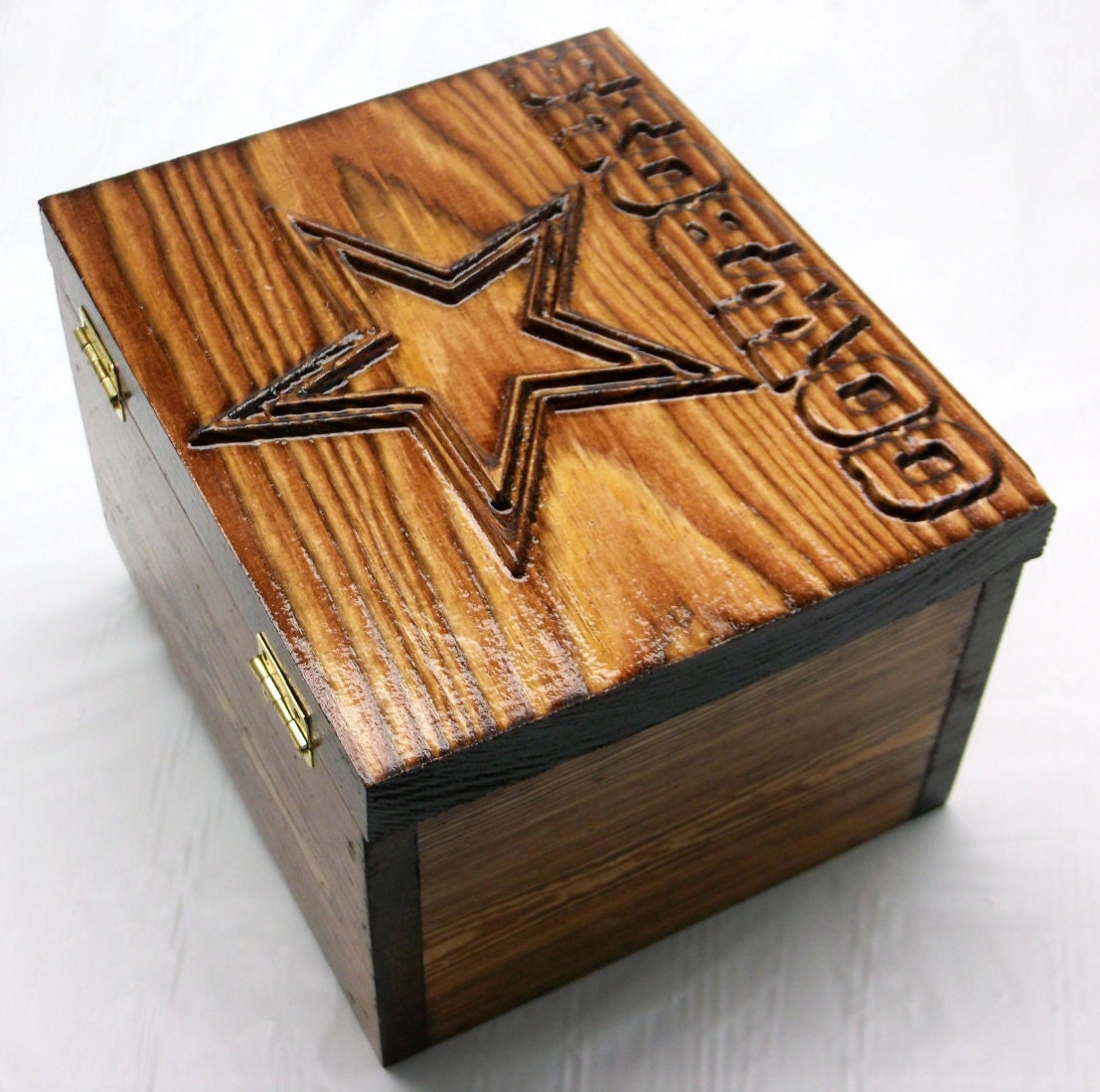 Personalized Dallas Cowboys Gift Box Engraved Birthday