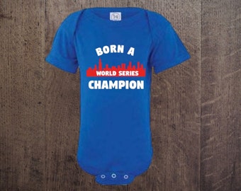 World Series Champion Onesie- READY TO SHIP