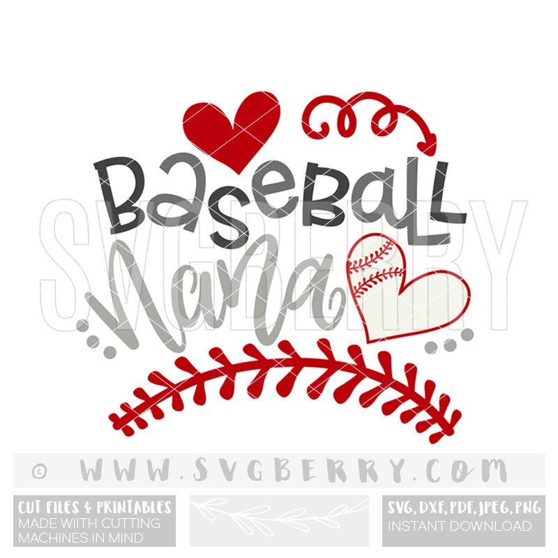 Download Baseball Nana SVG / baseball grandma SVG / baseball mimi