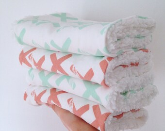 Snood - Scarf for kid - Mint or corail