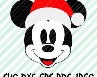 Download Mickey christmas svg | Etsy