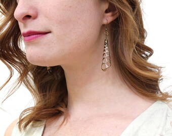 Ursula Earrings * Mermaid Seashell Earrings* Handmade * Wedding Jewelry