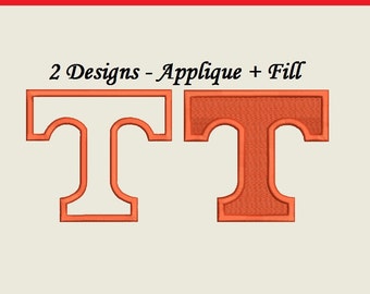 Tennessee Vols Embroidery Design - 2 designs each comes in separate file