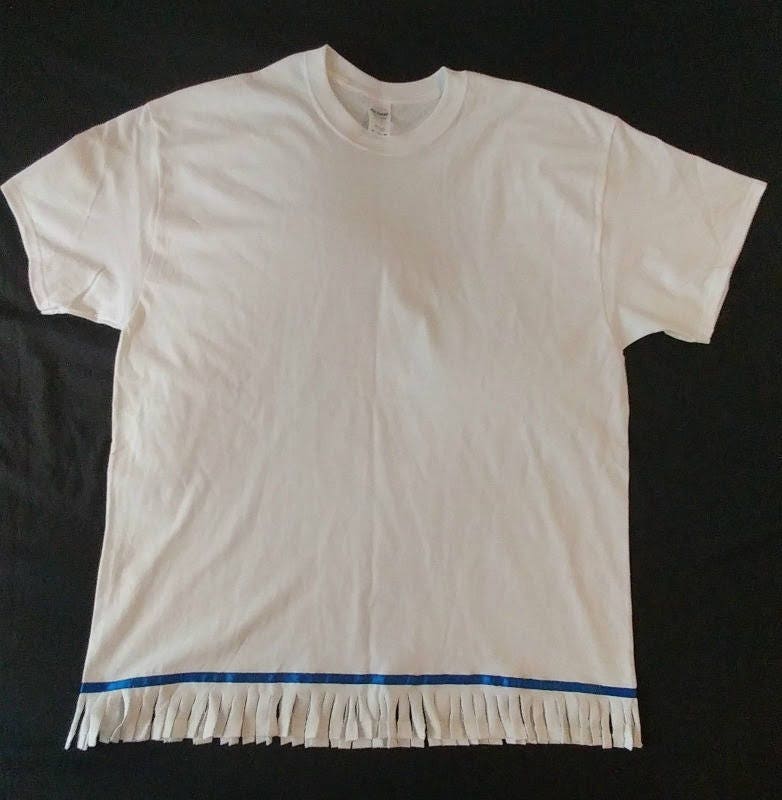 judah shirt with fringes