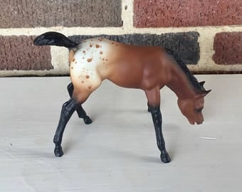 Vintage Breyer Horse Model, Grazing Bay Appaloosa Foal, Rare