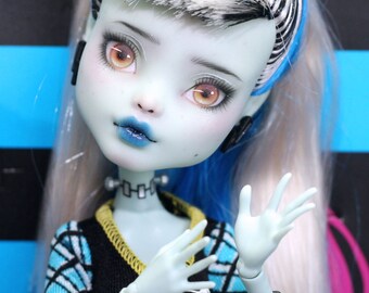 Doll Repaint | Monster High Custom | Frankie Stein