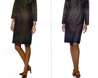 Vogue American Designer 2458 Sewing Pattern for Misses' Dress by Tom and Linda Platt - Uncut - Size 8, 10, 12