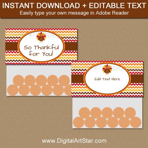 Printable Thanksgiving Treat Bag Topper Template Thanksgiving Bag Labels Thanksgiving Favor Treat Label Template