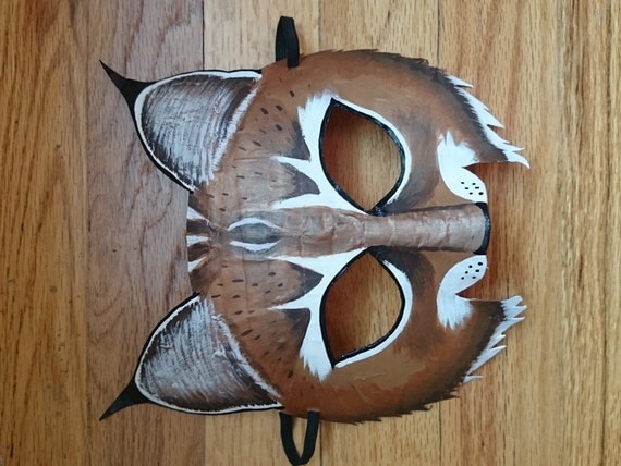 Bobcat mask lynx mask