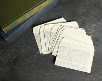 Recycled Paper Envelopes, Mini Envelopes, Paper Envelopes, Eco Friendly Stationary, Seed Packets, Money Holders, Set of 12 (3.5 x 5)