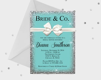 Tiffany And Co Themed Invitations 5