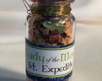 ST. EXPEDITE incense, offering, invoking charm, altar offering
