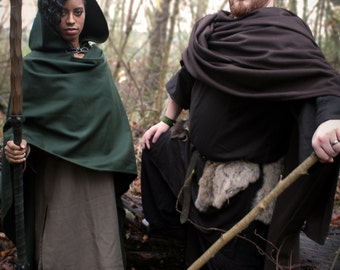 Custom Wool Traveling Cloak