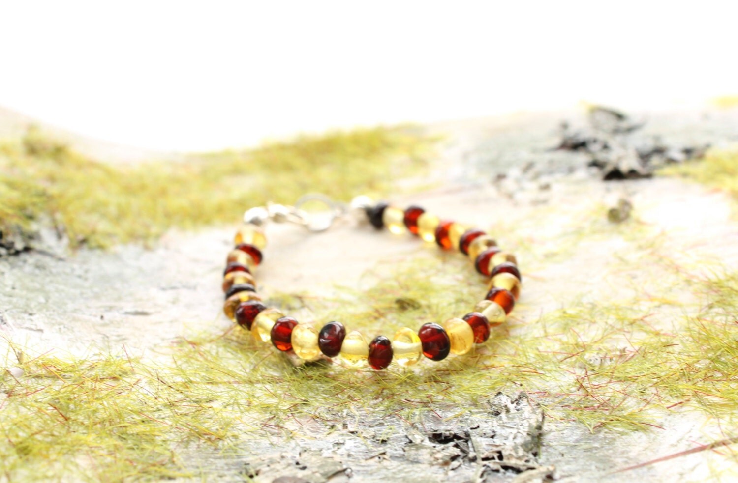 Amber Teething Bracelet Amber Teething Anklet Teething