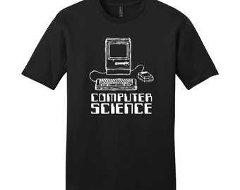 Programmer Shirt Computer Science Shirt Computer Cool Men's T-Shirt Funny Mens TShirt Unique Men's Shirt Programming Shirt Typography Tshirt