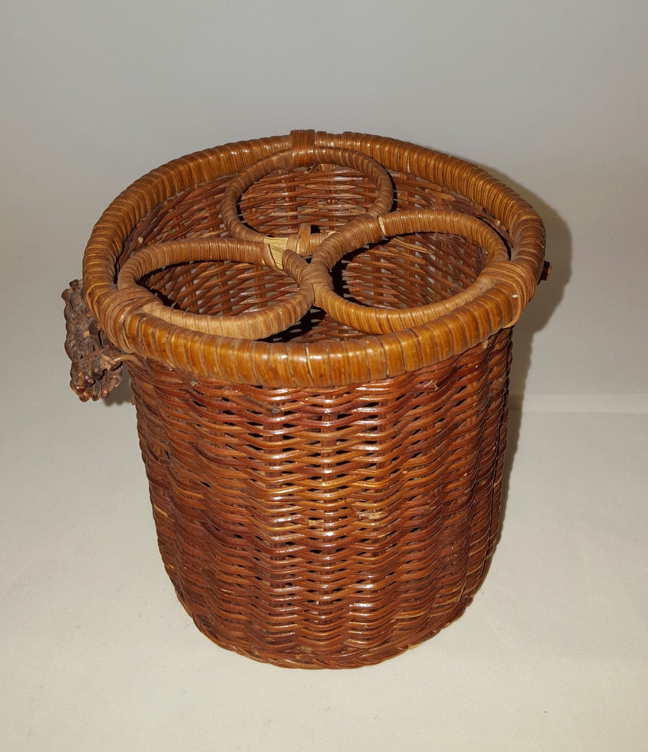 Wicker Organization Basket/ wicker basket/ craft room/ art